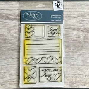 Ali Edwards Stamps: Heartfelt 💕 (Valentine)